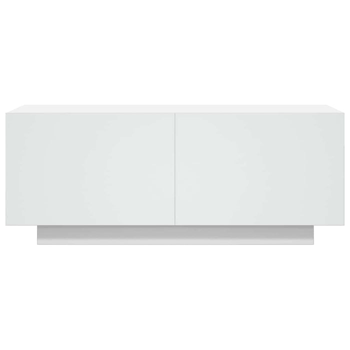 Mobile Porta TV Bianco 100x35x40 cm in Legno Multistrato 804436