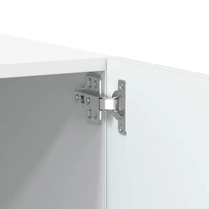 Mobile Porta TV Bianco 100x35x40 cm in Legno Multistrato 804436