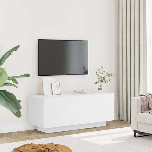 Mobile Porta TV Bianco 100x35x40 cm in Legno Multistrato 804436