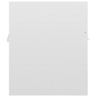 Mobile Sottolavabo Bianco Lucido 41x38,5x46 cm in Truciolato