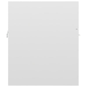 Mobile Sottolavabo Bianco Lucido 41x38,5x46 cm in Truciolato