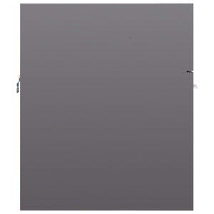 Mobile Sottolavabo Grigio Lucido 41x38,5x46cm Legno Multistrato 804646