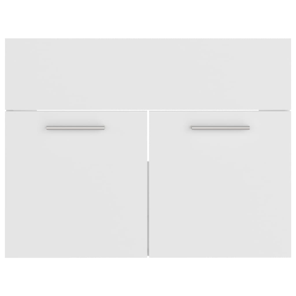 Mobile Sottolavabo Bianco 60x38,5x46 cm in Truciolato