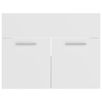 Mobile Sottolavabo Bianco 60x38,5x46 cm in Truciolato