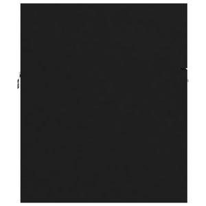 Mobile Sottolavabo Nero 80x38,5x46 cm in Truciolato