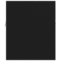 Mobile Sottolavabo Nero 80x38,5x46 cm in Legno Multistrato 804657