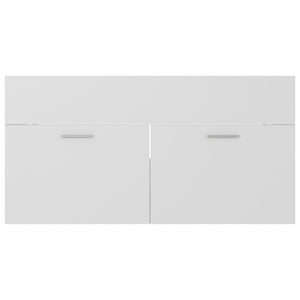 Mobile Sottolavabo Bianco 90x38,5x46 cm in Truciolato cod mxl 5774