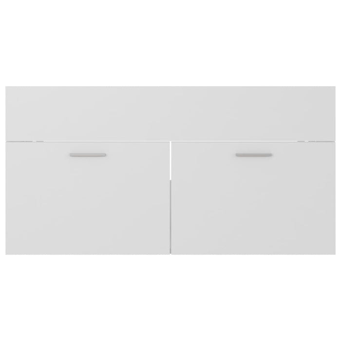 Mobile Sottolavabo Bianco 90x38,5x46 cm in Truciolato cod mxl 5774