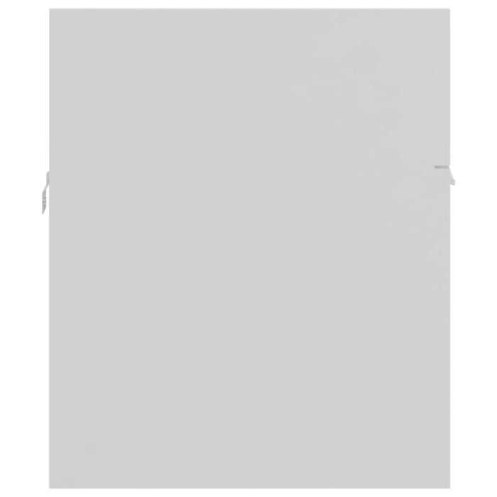 Mobile Sottolavabo Bianco 90x38,5x46 cm in Legno Multistrato 804665