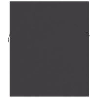 Mobile Sottolavabo Grigio 90x38,5x46 cm in Legno Multistrato 804667
