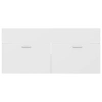 Mobile Sottolavabo Bianco 100x38,5x46 cm in Truciolato 804674