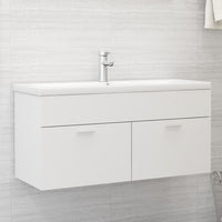 Mobile Sottolavabo Bianco 100x38,5x46 cm in Truciolato cod mxl 6606