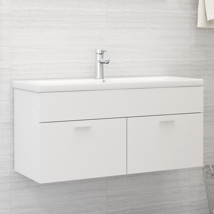 Mobile Sottolavabo Bianco 100x38,5x46 cm in Truciolato cod mxl 6606