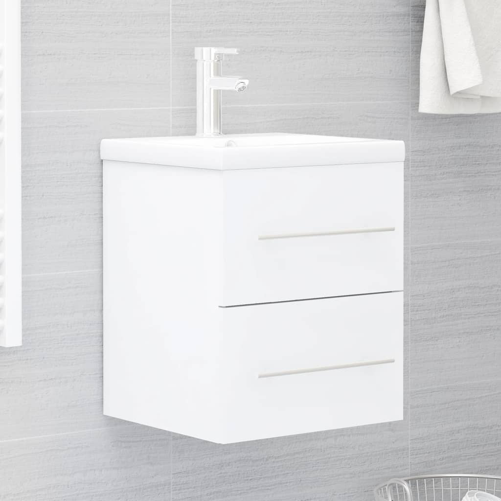Mobile Lavabo Bianco 41x38,5x48 cm in Legno Multistratocod mxl 79023