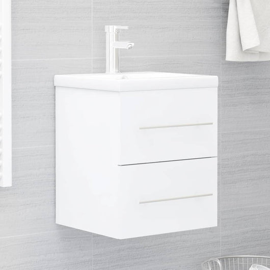 Mobile Lavabo Bianco 41x38,5x48 cm in Legno Multistratocod mxl 79023