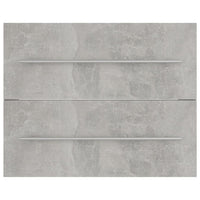 Mobile Lavabo Grigio Cemento 60x38,5x48 cm in Legno Multistrato 804696