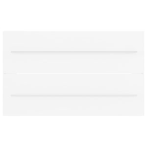 Mobile Lavabo Bianco 80x38,5x48 cm in Legno Multistrato