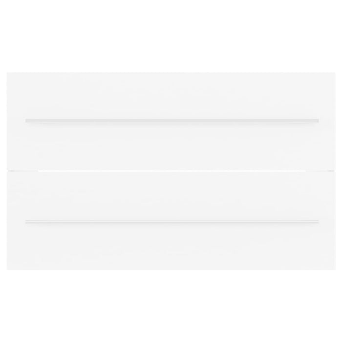 Mobile Lavabo Bianco 80x38,5x48 cm in Legno Multistrato