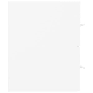 Mobile Lavabo Bianco 80x38,5x48 cm in Legno Multistrato 804701