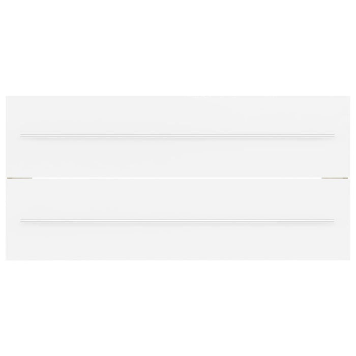 Mobile Lavabo Bianco 100x38,5x48 cm in Legno Multistrato 804719