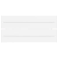 Mobile Lavabo Bianco 100x38,5x48 cm in Legno Multistrato