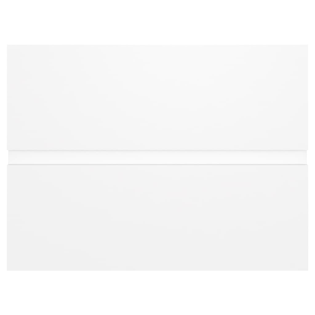 Mobile Lavabo Bianco 60x38,5x45 cm in Legno Multistrato 804737