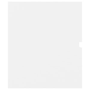 Mobile Sottolavabo Bianco 80x38,5x45 cm in Truciolato