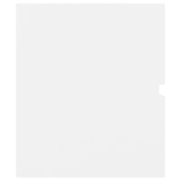 Mobile Lavabo Bianco 90x38,5x45 cm in Legno Multistrato 804755