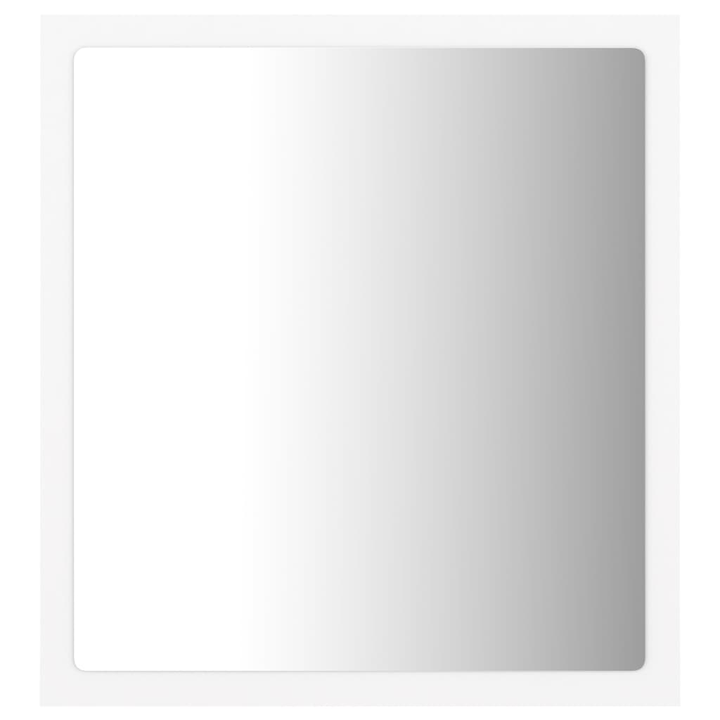 Specchio da Bagno con LED Bianco 40x8,5x37 cm in Acrilico 804908