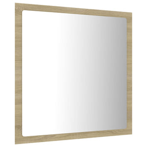 Specchio da Bagno LED Rovere Sonoma 40x8,5x37 cm in Truciolato cod mxl 66720