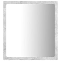 Specchio da Bagno a LED Grigio 40x8,5x37 cm in Truciolato cod mxl 78719