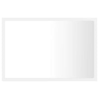 Specchio da Bagno-Specchio per il bagno  con LED Bianco 60x8,5x37 cm in Acrilico