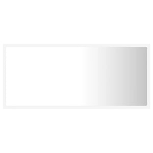 Specchio da Bagno con LED Bianco 90x8,5x37 cm in Acrilico 804932