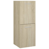 Mobile da Bagno Rovere Sonoma 30x30x80 cm Legno Multistrato 804991