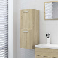 Mobile da Bagno Rovere Sonoma 30x30x80 cm Legno Multistrato 804991