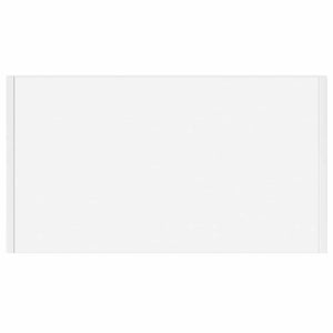 Armadio da Bagno Bianco 60x33x80 cm in Legno Multistrato cod mxl 8295