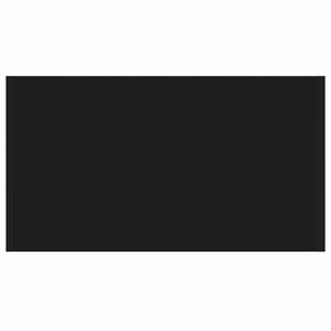 Mobile da Bagno Nero 60x33x80 cm in Legno tecnico 805025