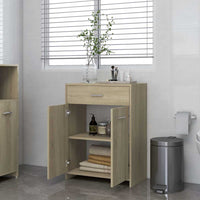 Mobile da Bagno Rovere Sonoma 60x33x80 cm in Legno tecnico 805027