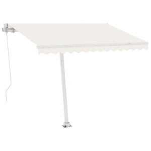 Set Pali per Tenda da Sole Bianco 300x245 cm Ferro