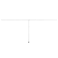 Set Pali per Tenda da Sole Bianco 600x245 cm Ferro