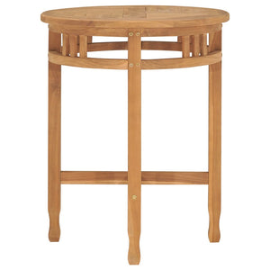 Set da Pranzo da Giardino 3 pz in Legno Massello di Teak cod mxl 30706