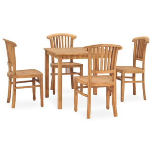 Set da Pranzo da Giardino 5 pz in Legno Massello di Teakcod mxl 93424
