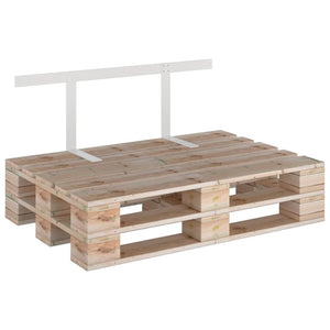 Schienale per Divano a Pallet Bianco 110 cm in Ferro 315792