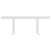 Schienale per Divano a Pallet Bianco 110 cm in Ferro 315792