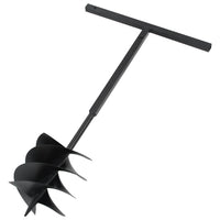 Trapano da Terra con Manico 250 mm Tubo di Prolunga Acciaio 12m 3059408