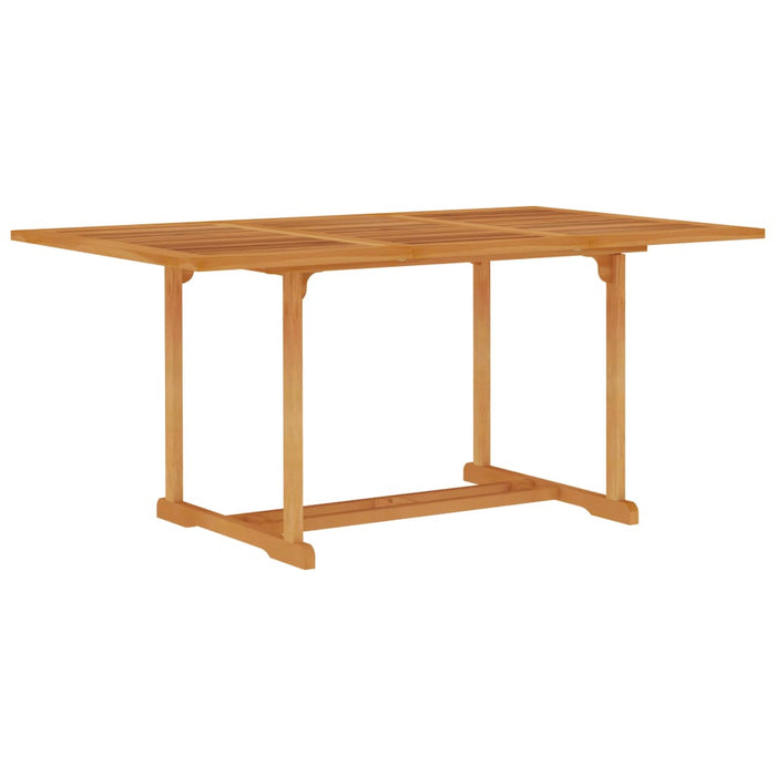 Set da Pranzo da Giardino 5 pz in Legno Massello di Teak 3059549