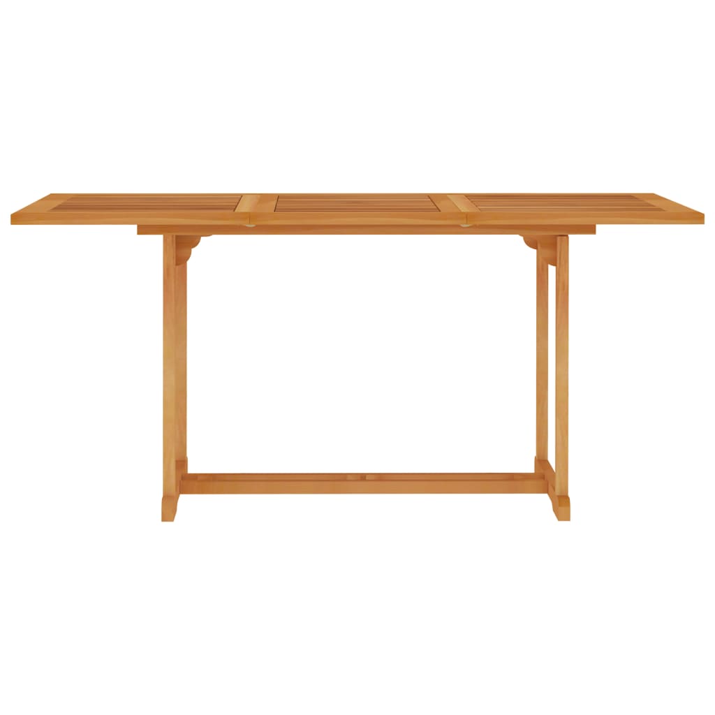 Set da Pranzo da Giardino 5 pz in Legno Massello di Teak 3059549