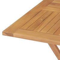 Set da Pranzo da Giardino 5 pz in Legno Massello di Teak cod mxl 43804