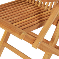 Set da Pranzo da Giardino 5 pz in Legno Massello di Teak cod mxl 43804