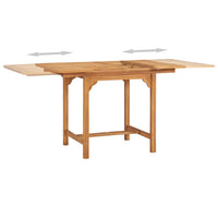Set da Pranzo da Giardino 5 pz in Legno Massello di Teak cod mxl 48199
